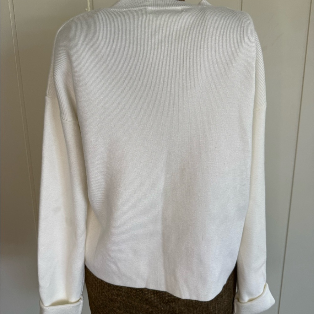 Loewe Cream Crew Neck Sweater View 3